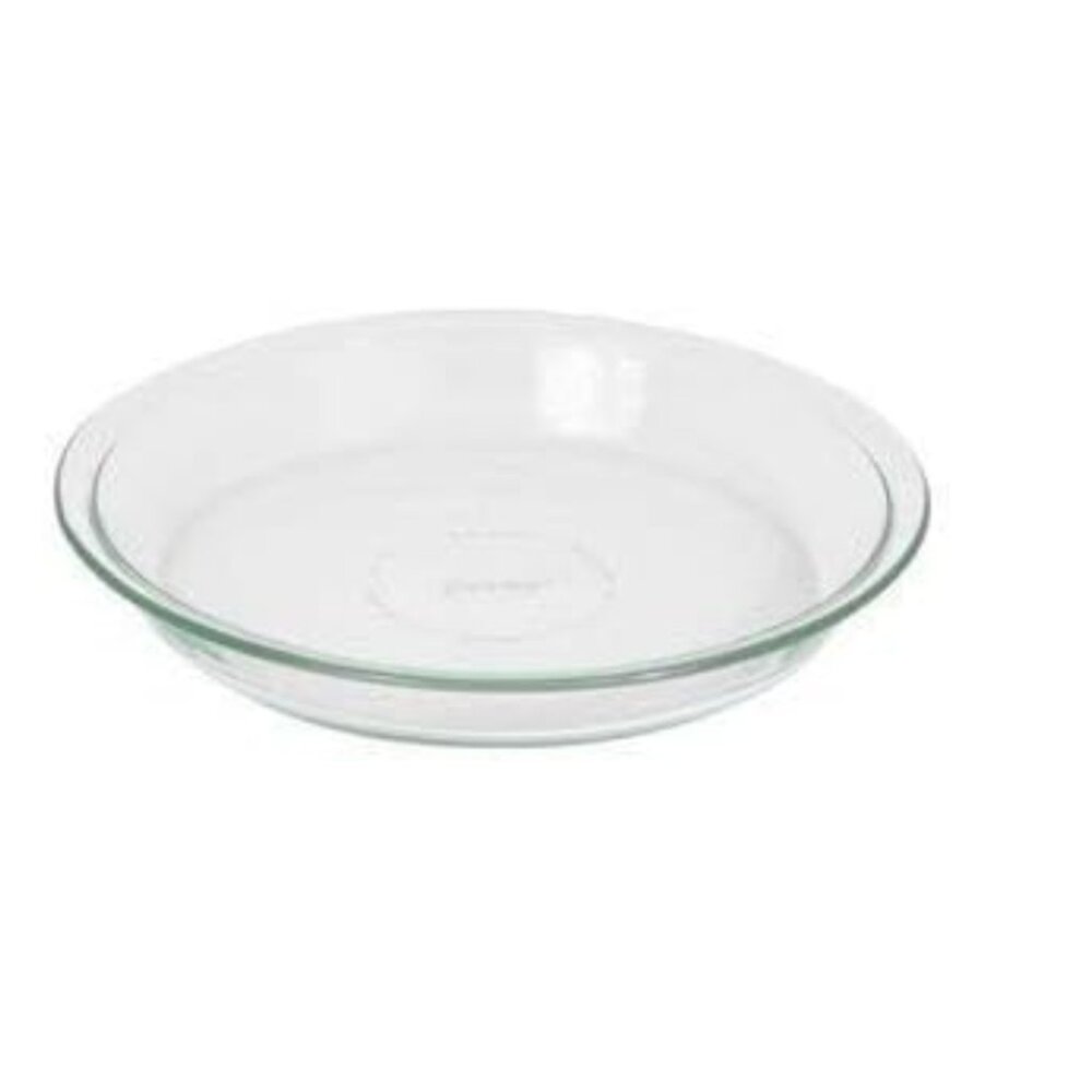 Pyrex Glass Bakeware Pie‎ Plate 9" x 1.2" # 209 - Clear